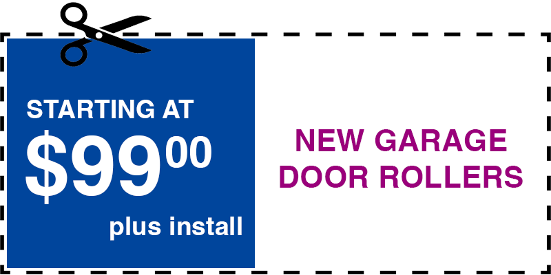 99 new garage door rollers Bellerose