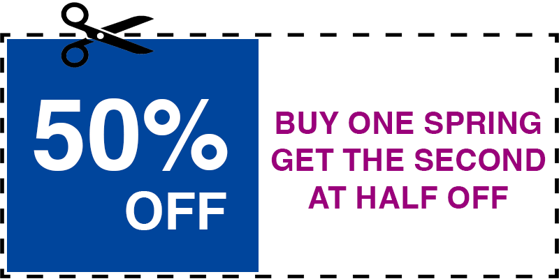 HALF OFF GARAGE SPRING Bellerose